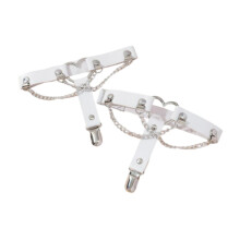 2x Thigh Garter Punk Elastic Garter Belt for Club Festival Outfits Hal