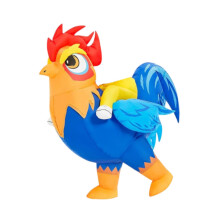 Inflatable Rooster Costume Creative Role Play Outfit Ride on Chicken C