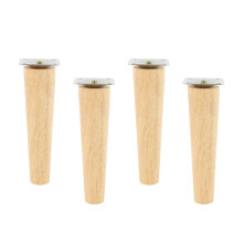 4 Pieces Wooden Furniture Leg Multifunction DIY for Shelves Wardrobe D