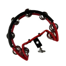 Hi Hat Tambourine Stainless Steel Shaker for KTV Drum Kits Enthusiasts
