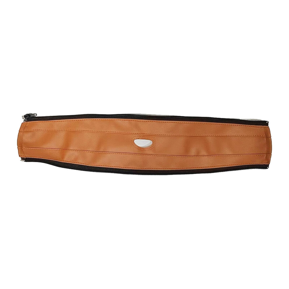 Stroller Handlebar Cover Pushchair Zipper PU Leather Armrest Cover for
