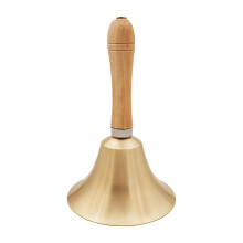 Brass Hand Bell Loud Solid Service Bell Reception Bell for Service Hot