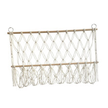 Wall Hanging Net Toy Storage Organizer Durable Handwoven Plush Toy Org
