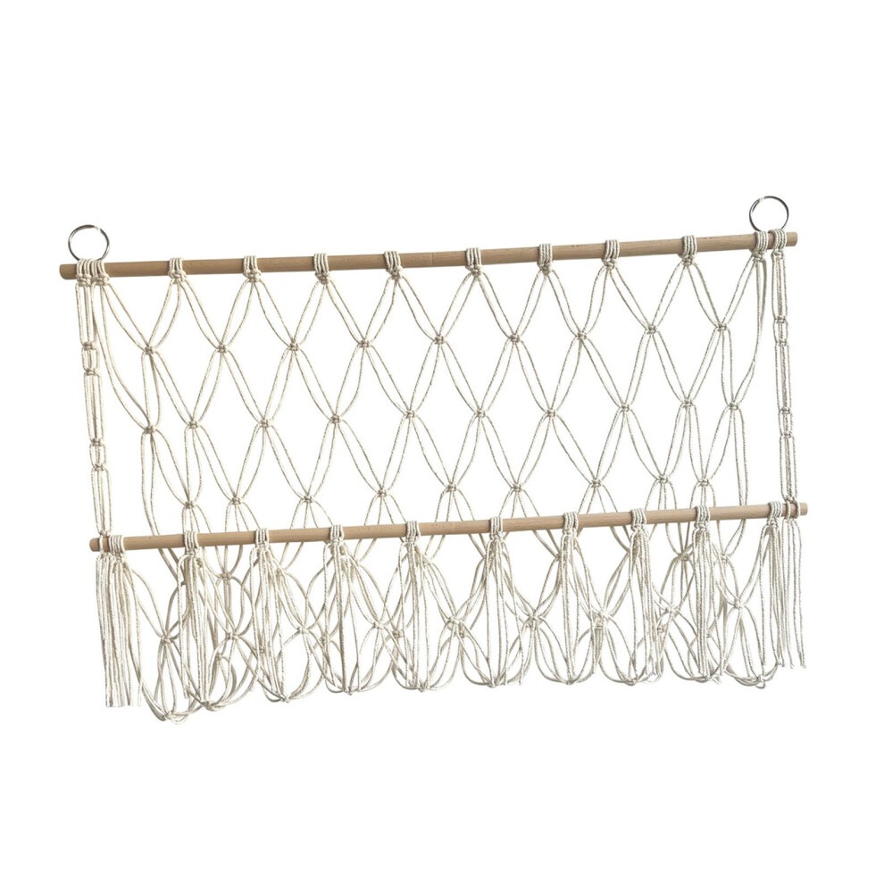 Wall Hanging Net Toy Storage Organizer Durable Handwoven Plush Toy Org