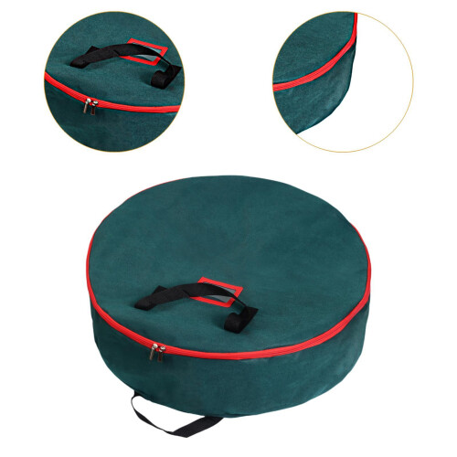 Christmas Wreath Storage Bag Waterproof Large Capacity Artificial Wrea 2