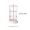 Makeup Sponge Container Rotatable Cosmetic Organizer for Necklaces Bra 2