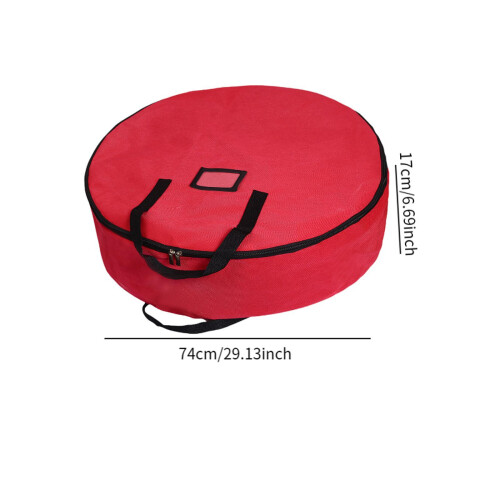 Christmas Wreath Storage Bag Waterproof Large Capacity Artificial Wrea 1