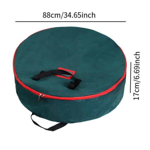 Christmas Wreath Storage Bag Garage Organization Decorating Holiday Ba 1