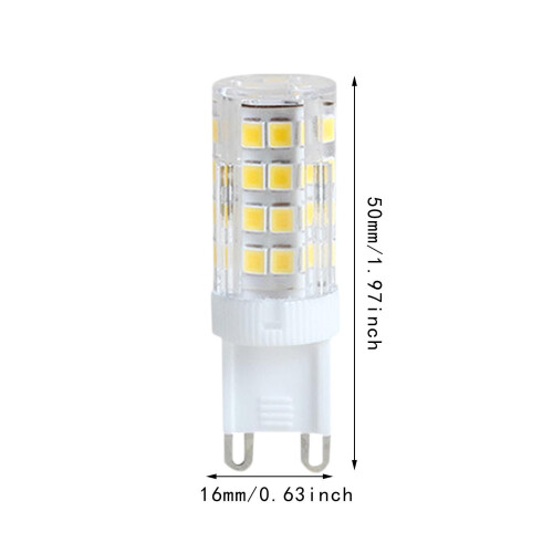 10Pcs G9 LED Bulbs 5W Soft Light Energetic 360 Beam Angle Replacement 1