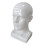 Men Mannequin Head PVC Display Stand Accessory for Salon Display gloss 1