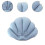 Inflatable Bath Pillow Nonslip Waterproof Shell Shaped for Bathroom Ho 3