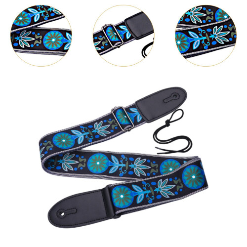 Guitar Strap Adjustable Shoulder Strap for Electric Guitars Acoustic G 2