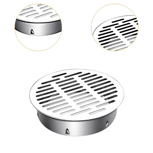 Drain Strainer Floor Drain Cover Bathroom Yard Sinks Round Grate Drain 2