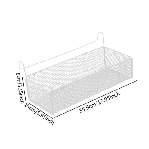 Dormitory Bed Bedside Shelf Bedside Hanging Organizer for Home Desk Ti 1