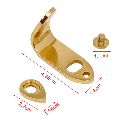 Brass Saxophone Thumb Hook Rest Support Sturdy for Woodwind Instrument 1