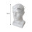 Men Mannequin Head PVC Display Stand Accessory for Salon Display gloss 2