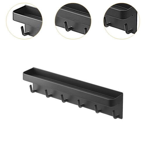 Key Rack with Mail Organizer Key Hooks with Shelf for Sunglasses Offic 2