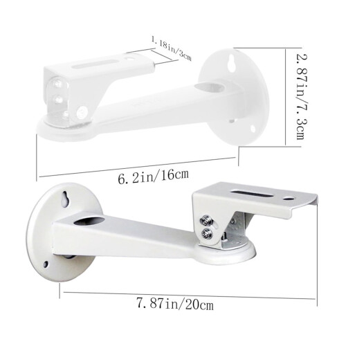Wall Mount with Mounting Screws 360Swivel Wall Mount Shelf for Bedsid 1