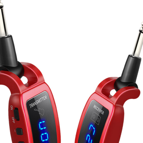 Audio Transmitter Receiver Electronic Guitar Wireless System for Guita 2
