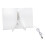 Whiteboard 30x20cm transparent mit 7 Markern 1