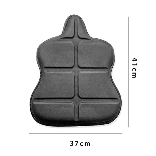 Modèle MSG-Gel Cushion Leather, 41 x 37 cm noir 1