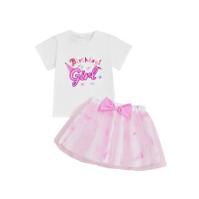 (18-24 Months, Light Pink) Éadaí Breithlá do Coim Leaisteach.