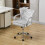 Living And Home Height-Adjustable Swivel Office Chair 1