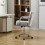 Living And Home Height-Adjustable Swivel Office Chair 3