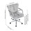 Living And Home Height-Adjustable Swivel Office Chair 6