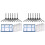 2set Replacement Accessories Kit for  V3 V3S V5 V5S V5S Pro Robot Filter Pro Robot Filters Side Brushes 1