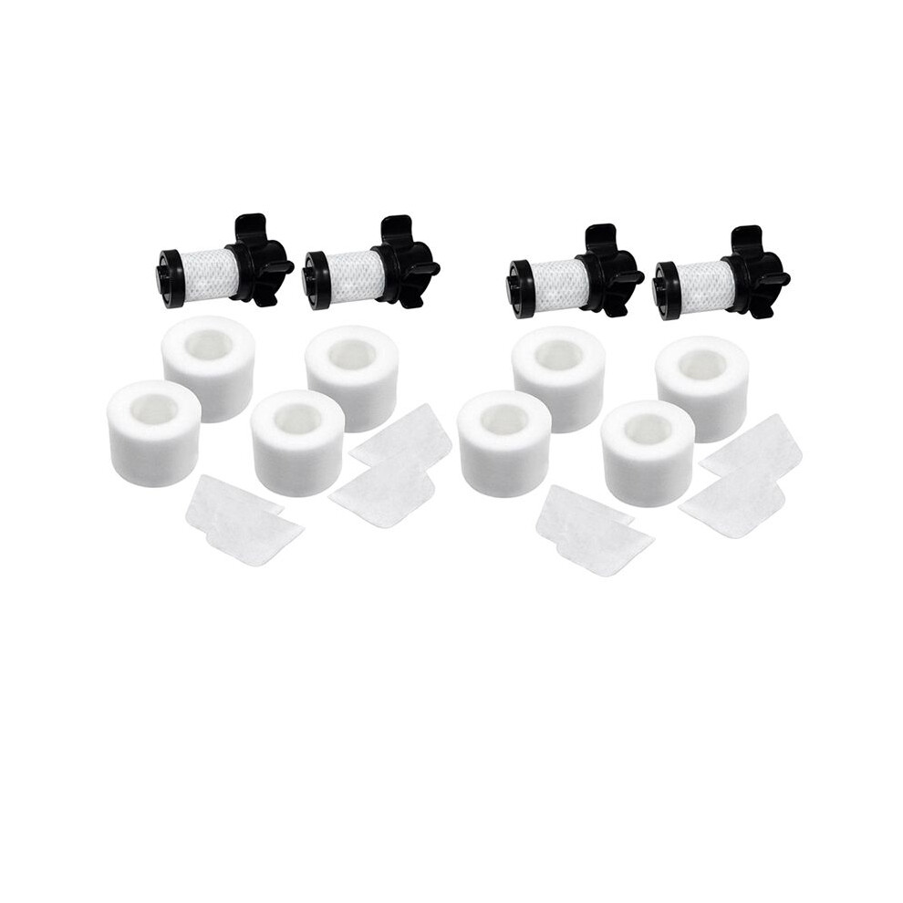 Filter 4X + 8 Pack Filters Compatible For Ionflex Duoclean Vacuum Ic205 If100 If150 If160 If170 If180 If251 If200 6031559399554