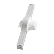 Gießclips Aufbewahrungsklemme 13,7 x 5,2 cm Weiß