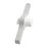 Clip per versare in plastica bianca, 13,7  5,2 cm 1