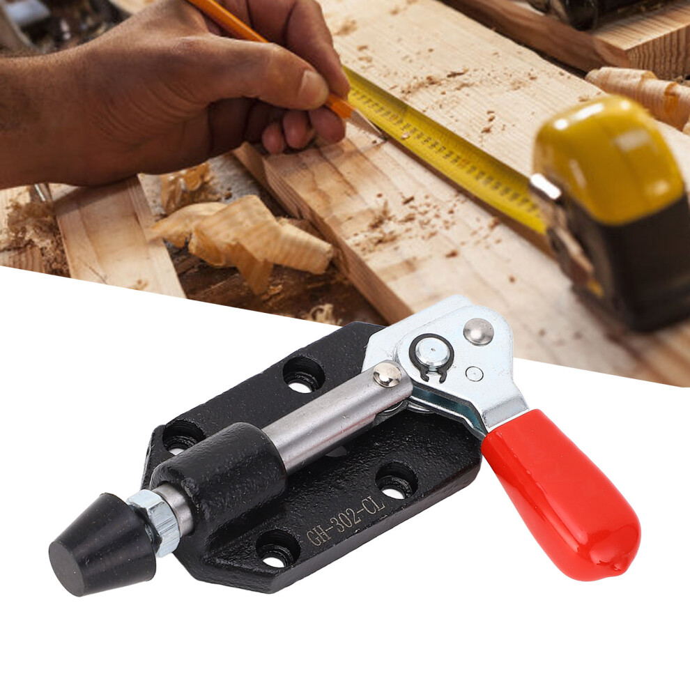 Cast Iron Push Pull Toggle Clamp Adjustable Plastic Handle For Diy Woodworking Welding 8761385663106