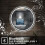 Round black bluetooth bathroom mirror with 3 colour lights clock 3