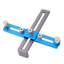 Poignée de meuble en aluminium 4.2mm 64/96/128 Bleu-gris