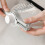 Clip per versare in plastica bianca, 13,7  5,2 cm 4