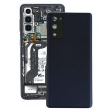 (black) Cache batterie arrière pour Samsung pour Galaxy S20 FE