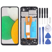 Écran LCD Samsung pour assemblage complet de numériseur Galaxy A03 Core avec cadre
