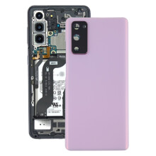 (purple) Cache batterie arrière pour Samsung pour Galaxy S20 FE