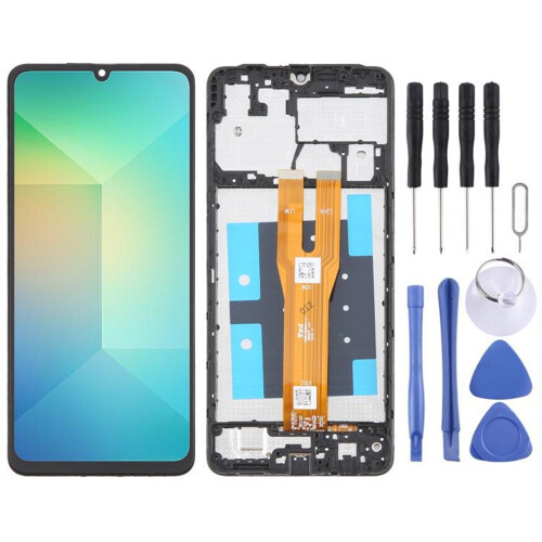 Pour Samsung pour Galaxy A06 SM-A065F écran LCD avec cadre