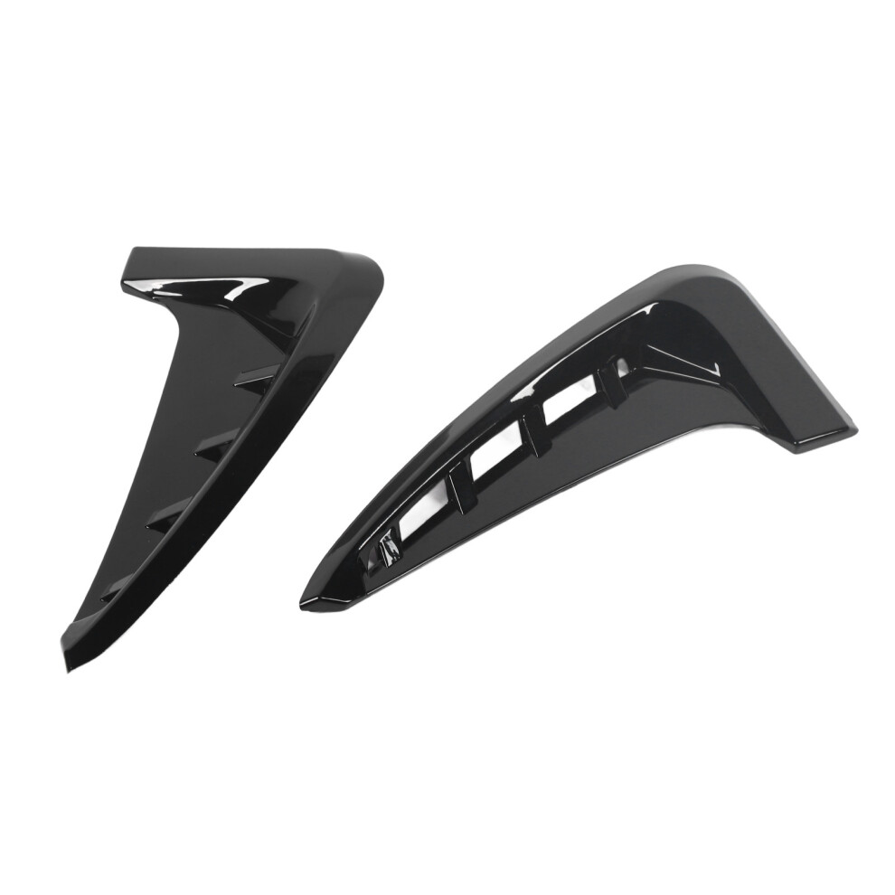 Vehicle Front Air Vent Cover For Bmw X5 F15 Stylish Gills Trim Black 4951385663587