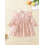 (6-9 Months, Pink) Παιδικό Φθινοπωρινό Φόρεμα 2 Τεμάχια 9