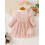 (6-9 Months, Pink) Παιδικό Φθινοπωρινό Φόρεμα 2 Τεμάχια 10