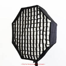 Photography Octagon Softbox Grid 80cm/31.5in Black Honeycomb Diffuser Accessory