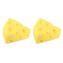 Soft Squeeze Cheese Stress Relief Life Like Pinch Play Food-2 5