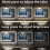 60x80cm black bluetooth led bathroom mirror dimmable 5