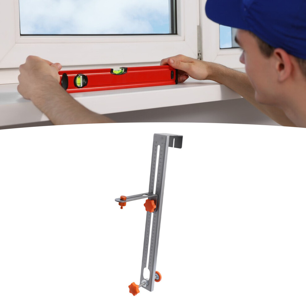 Leveling Tool Wall Mount Bracket 450Mm Carbon Steel Support Rod 7891385668670