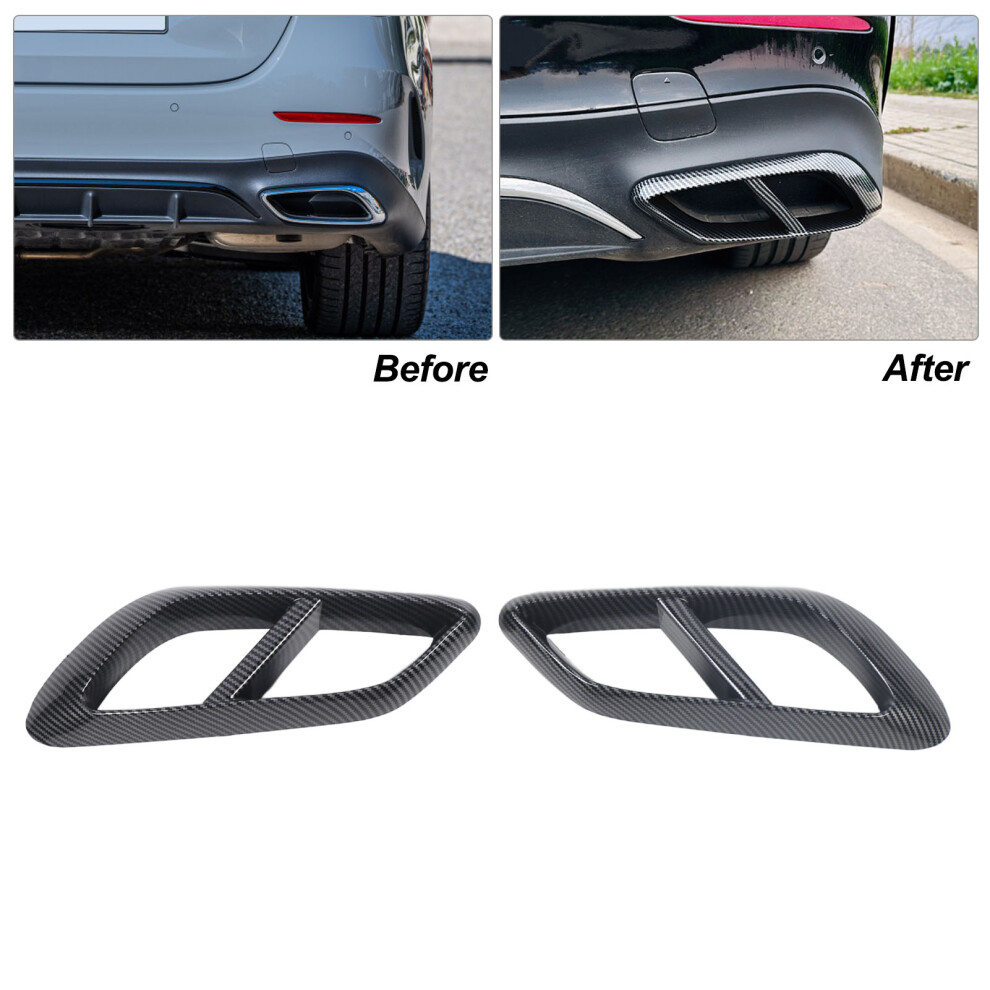 Benz E-Class W214 Exhaust Tips 2023 7340572809940