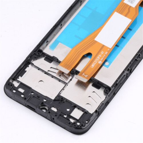LCD-skjerm for Samsung Galaxy A03 Core Digitizer Full montering med ramme 2